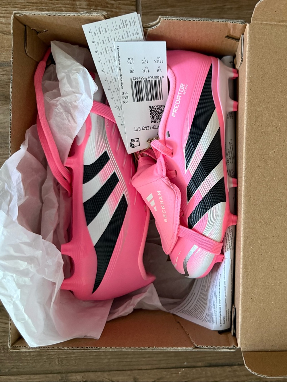adidas Predator League Fold-over Tongue Kid David Beckham - LIMITED EDITION